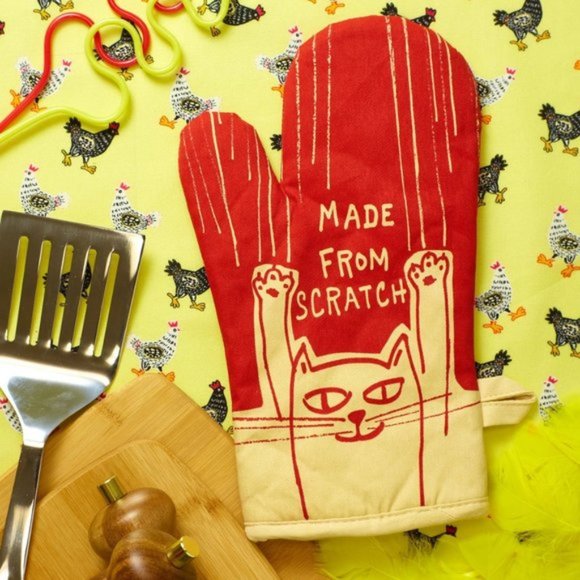 Blue Q "Made from Scratch" Oven Mitt - Picture 3 of 3